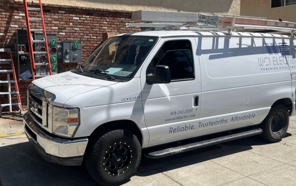 WCI Electric service van in Alameda